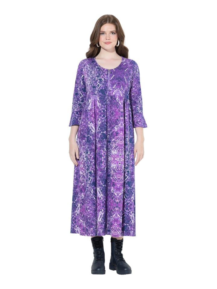 Jerseykleid in lila
