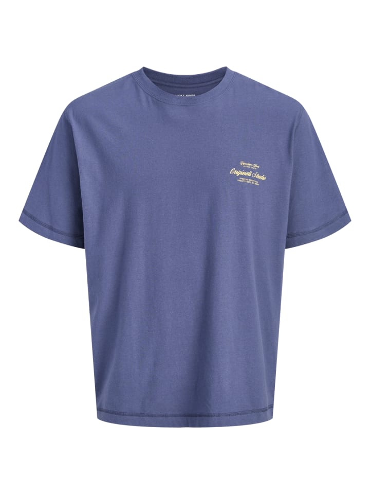 T-Shirt JORNORREBRO TYPO TEE CREW NECK JNR in crown blue
