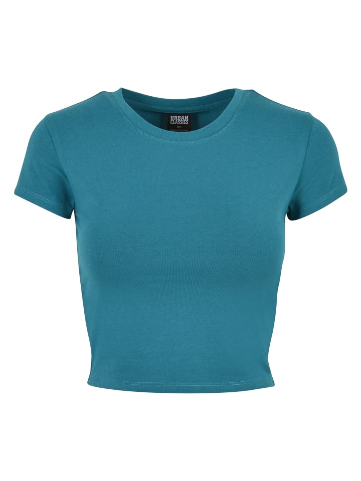 Cropped Tee in watergreen