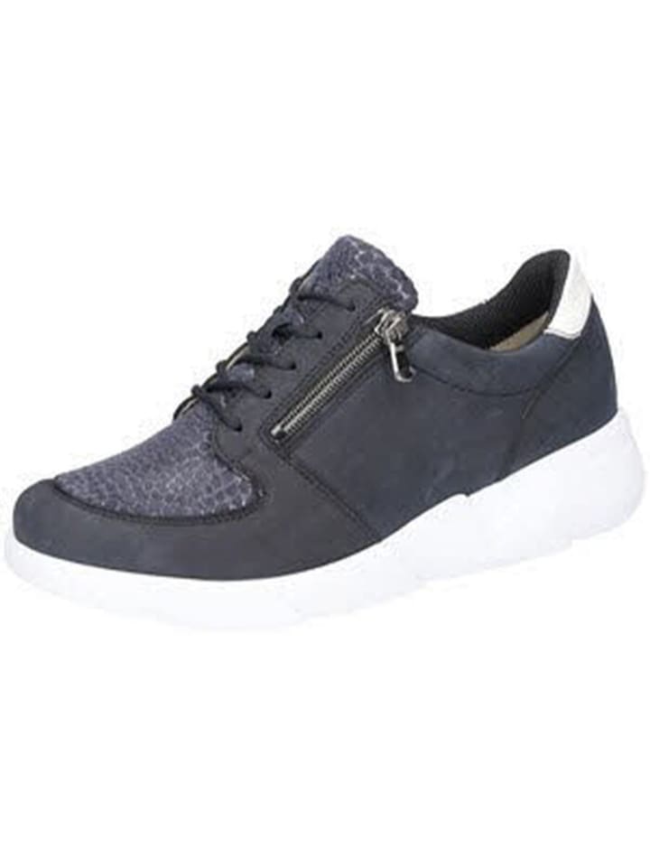 Schnürschuhe Funky in marine/weiss