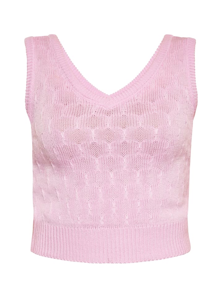 Damen Pullunder in Pink
