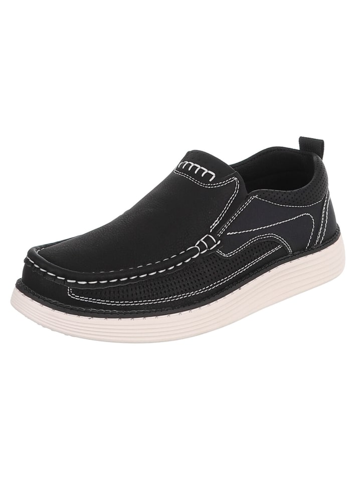 Halbschuh in Schwarz