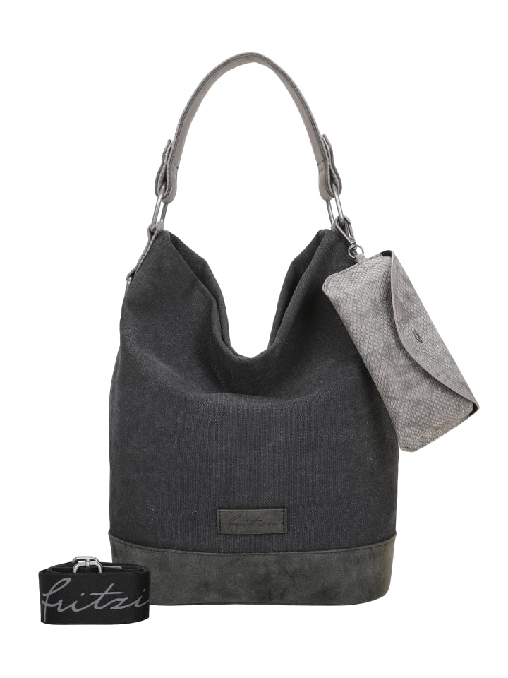 Schultertasche Izzy07 Olga in Black