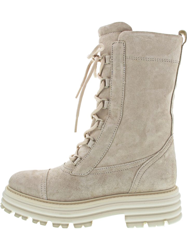 Sport Schnürstiefel Beige