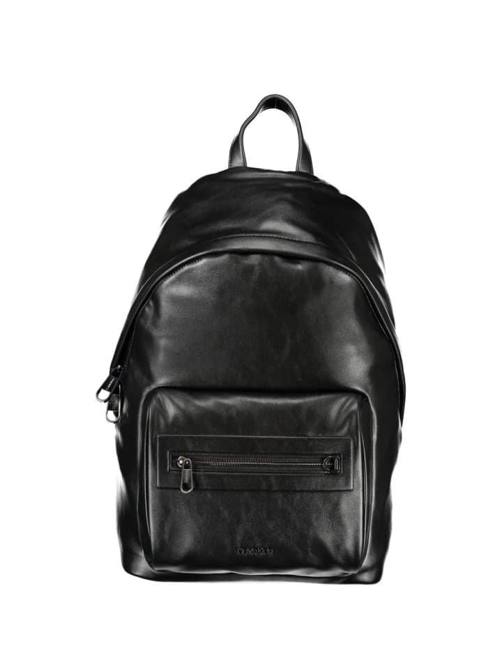 Schwarz Polyester Herren Rucksack