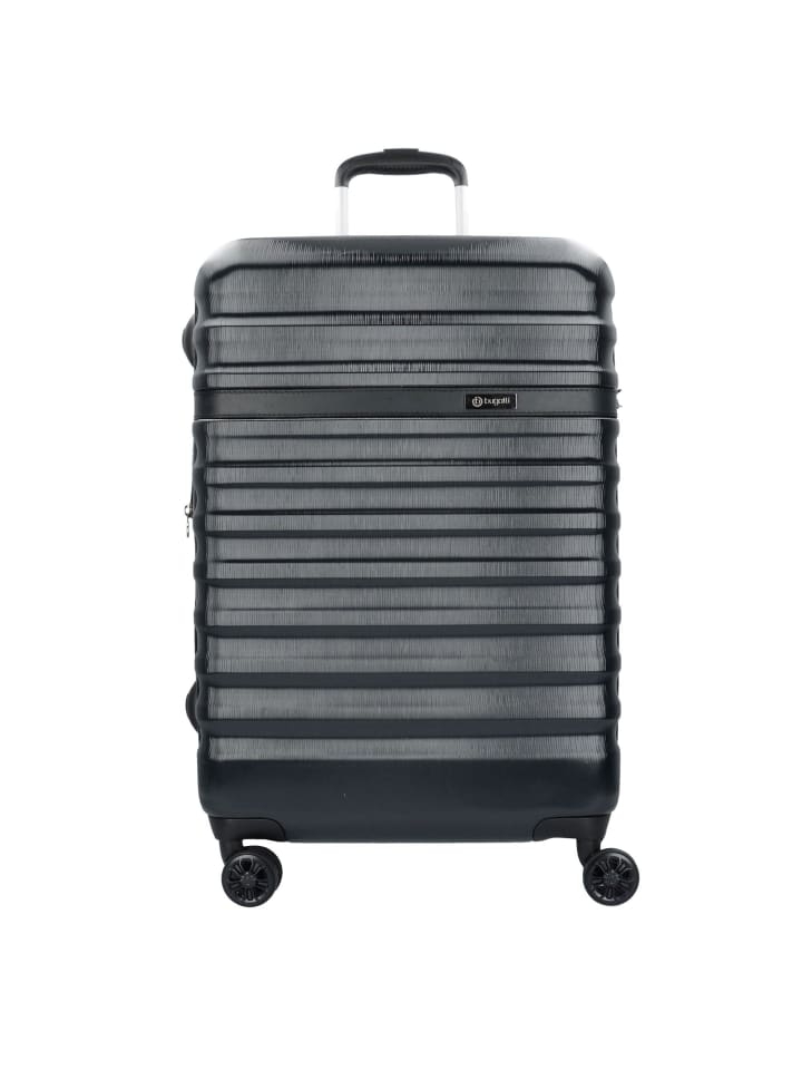 Corium 4 Rollen Trolley 75 cm mit Dehnfalte schwarz