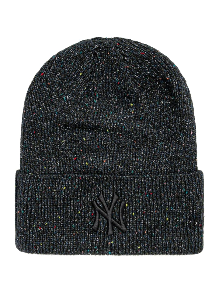 New Era Wmns Glitter Beanie New York Yankees Hat in Schwarz