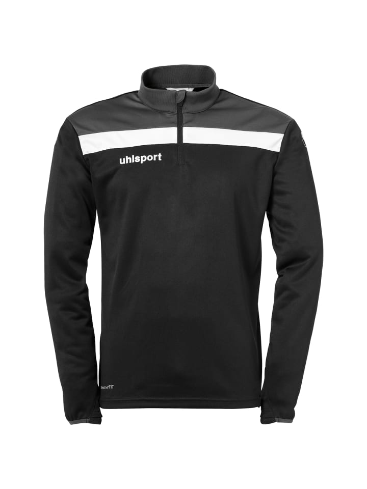 1/4 ZIP TOP OFFENSE 23 Kids in schwarz/anthra
