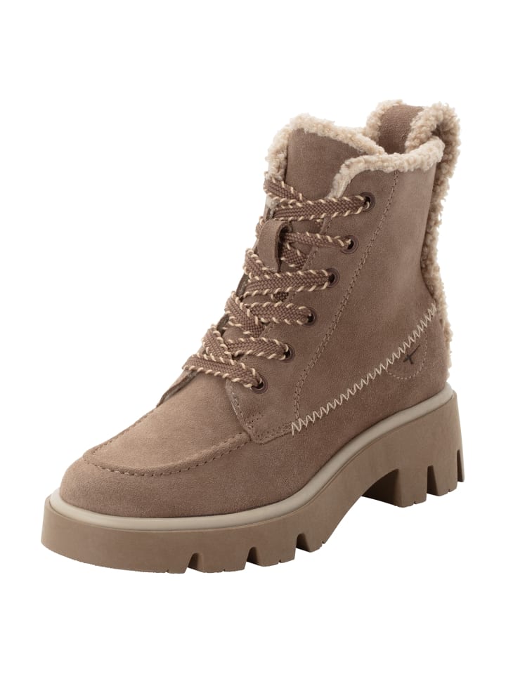 Stiefelette in TAUPE