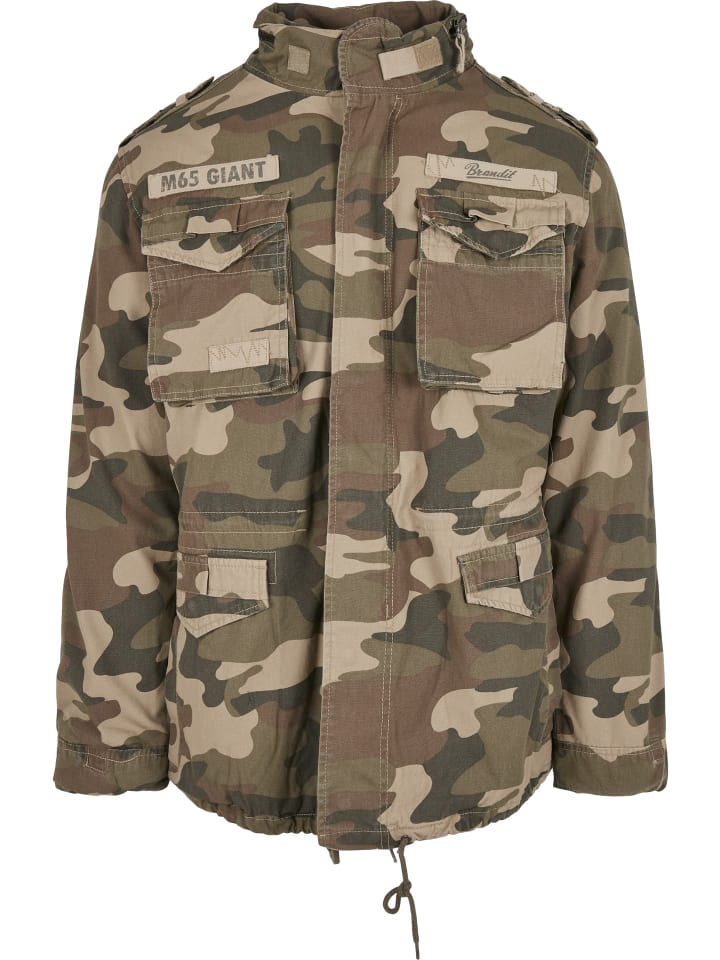 Parka in light woodland