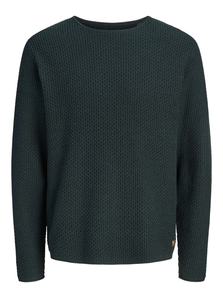 Strickpullover in Scarab