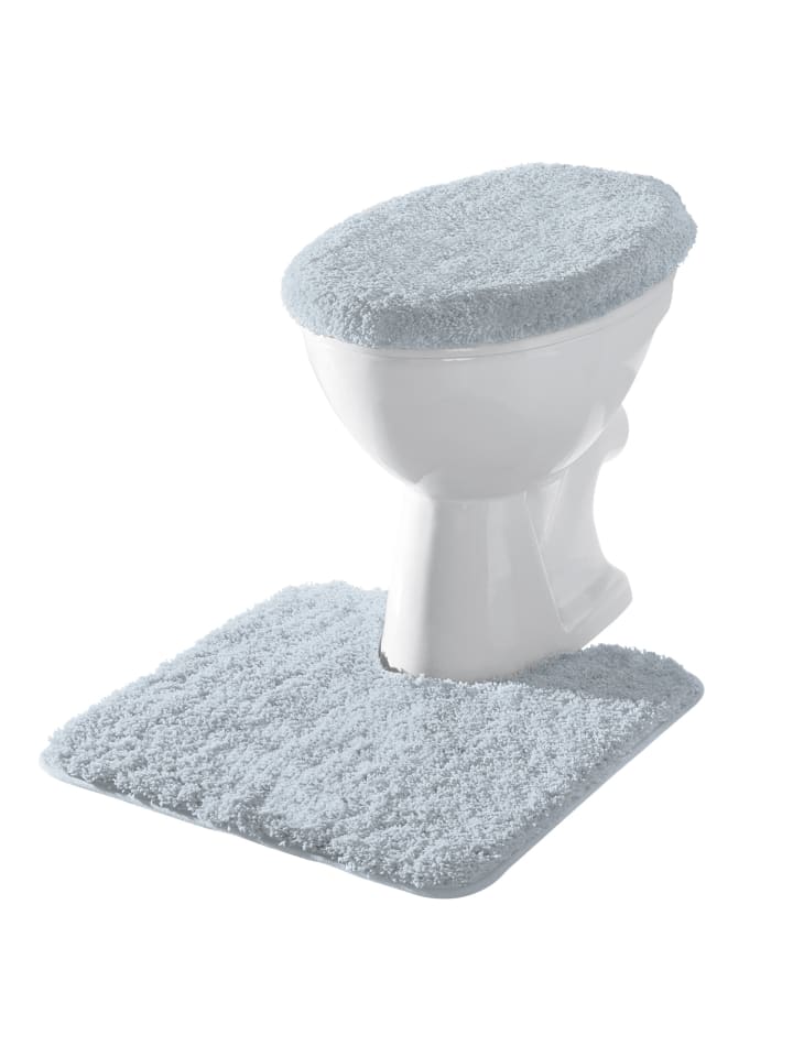Stand-WC-Set 2-teilig Rhodos in silber