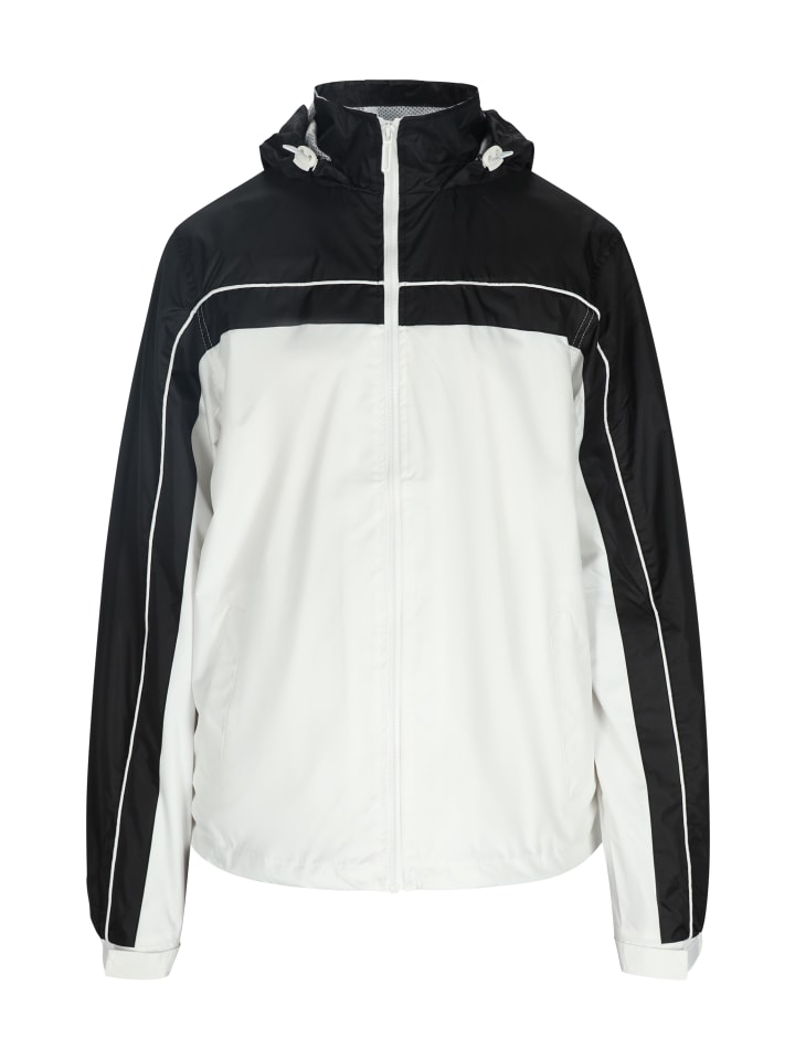 Herren Jacke in Weiss Schwarz