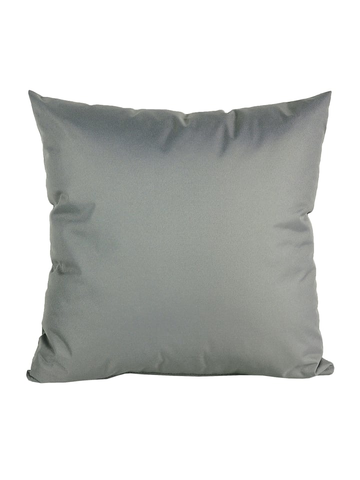 1x Outdoor Kissenhülle 60x60cm Uni in Grau