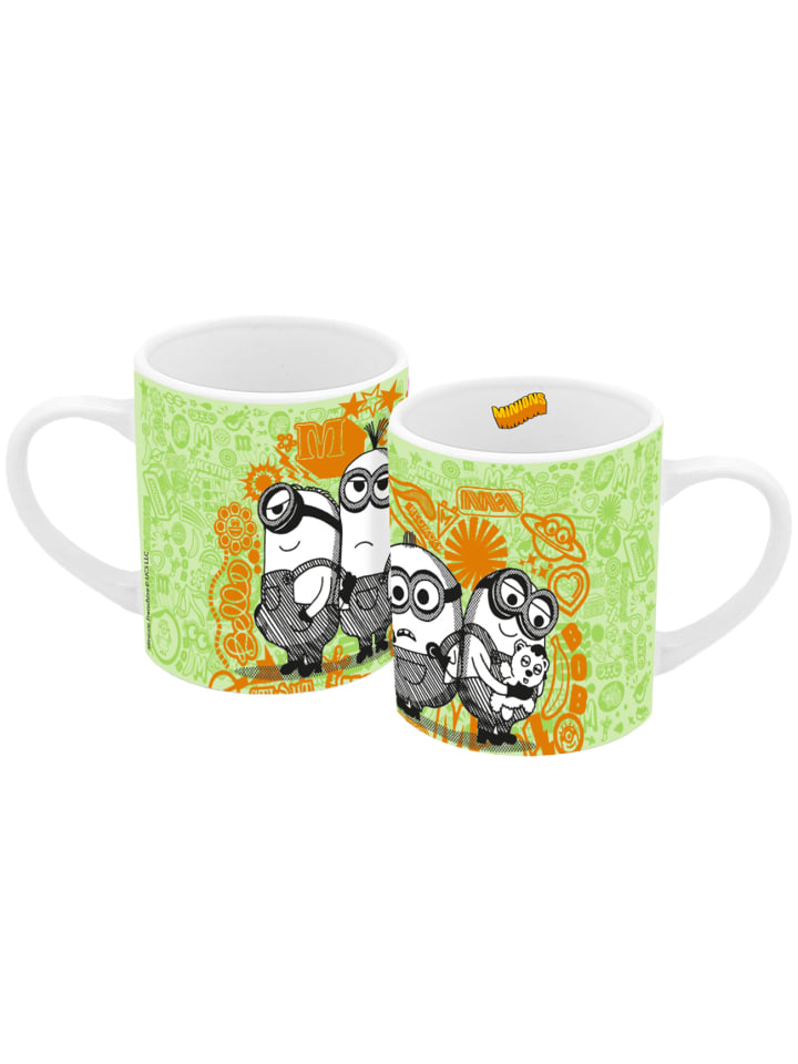 Tasse Minions Iconic Mayhem  in Grün - 250ml
