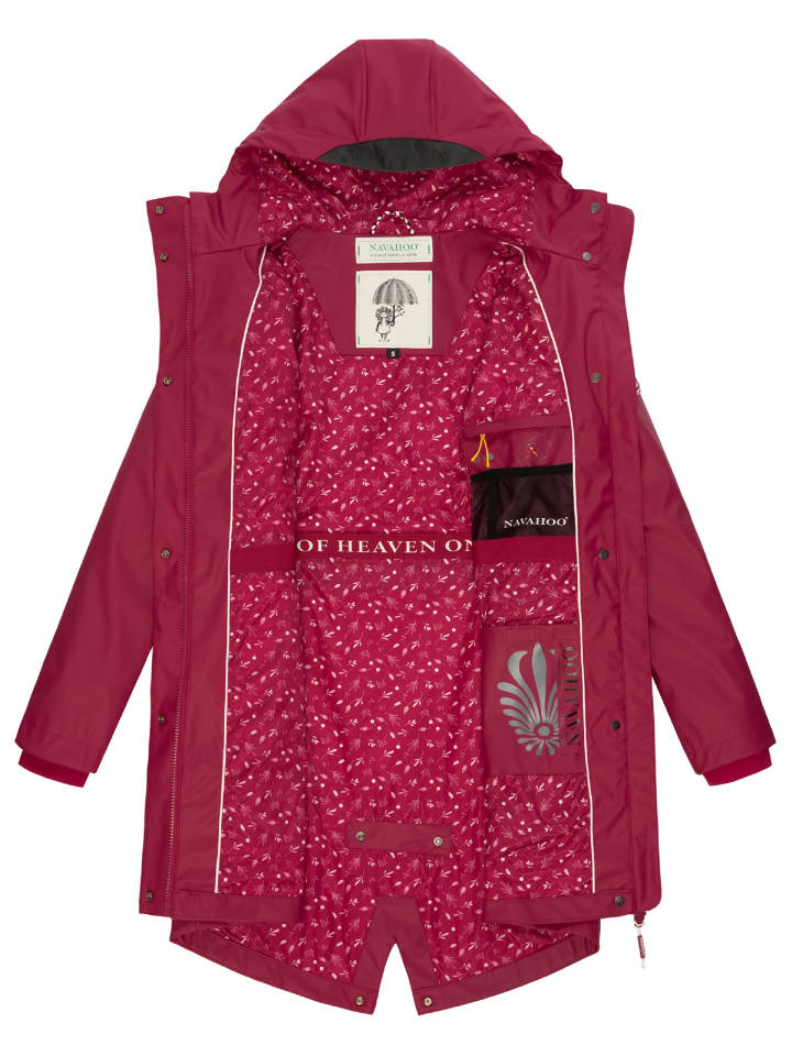 Navahoo Regenjacke Tropical Storm OO in Fuchsia günstig kaufen | limango | Übergangsjacken