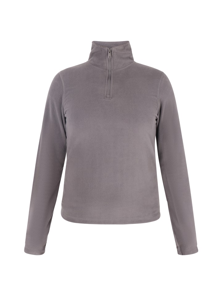 Women Fleece Pullover in Grau