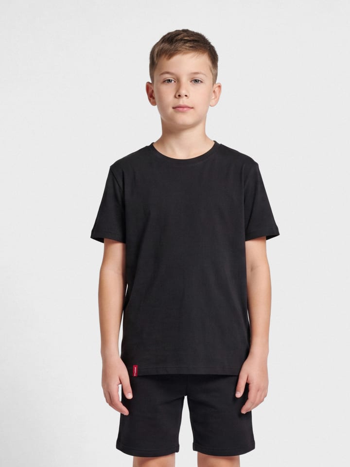 T-Shirt Hmlred Kinder in BLACK