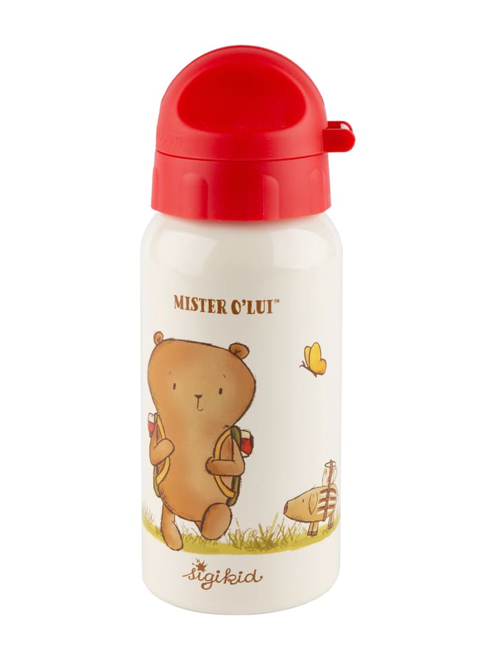 Trinkflasche sigikid & Friends Mister O'Lui, 400 ml in beige