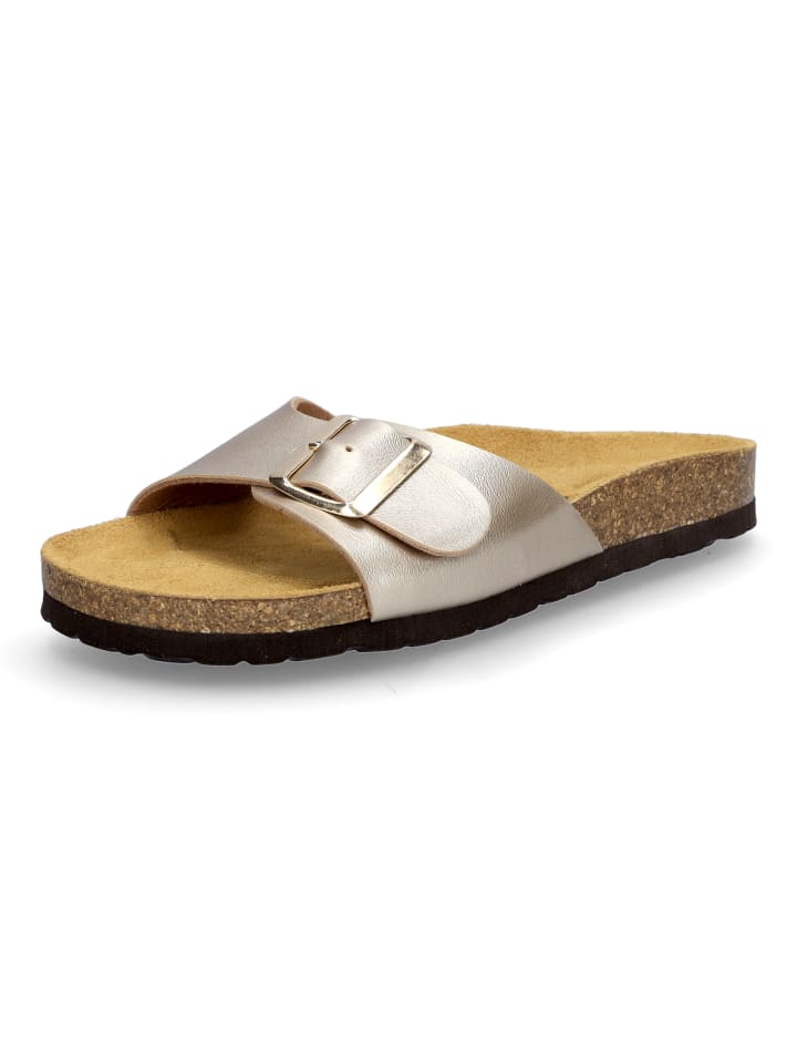MONA Pantolette in Gold