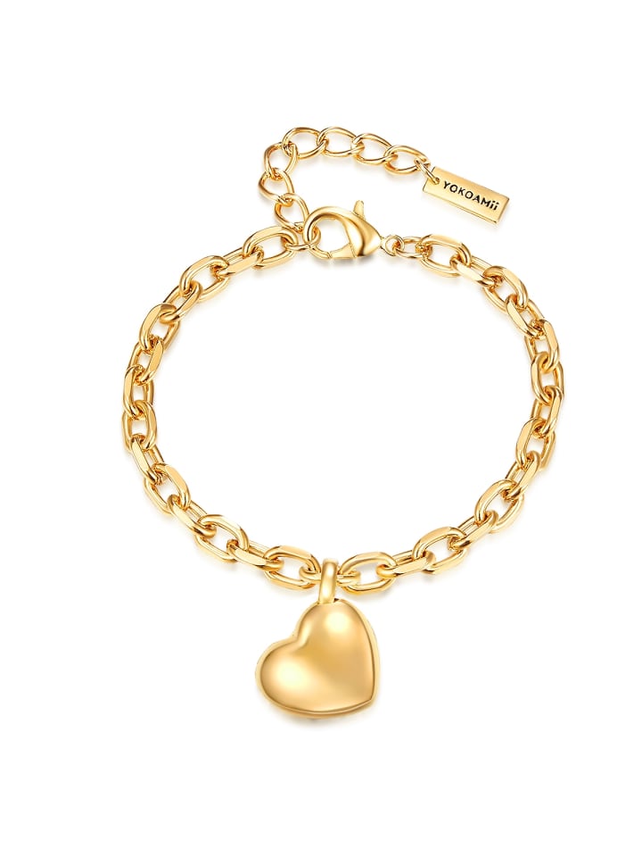 Armband aus Metall-Legierung in gelbgold