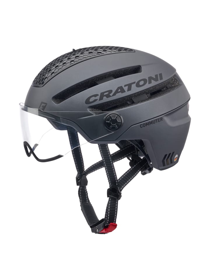 Pedelec Helm Commuter in grau matt