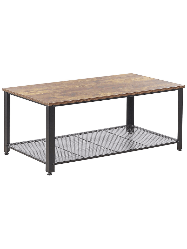 Couchtisch ASTON in Braun/Schwarz - (W) 60 x (H) 46 x (L) 106 cm