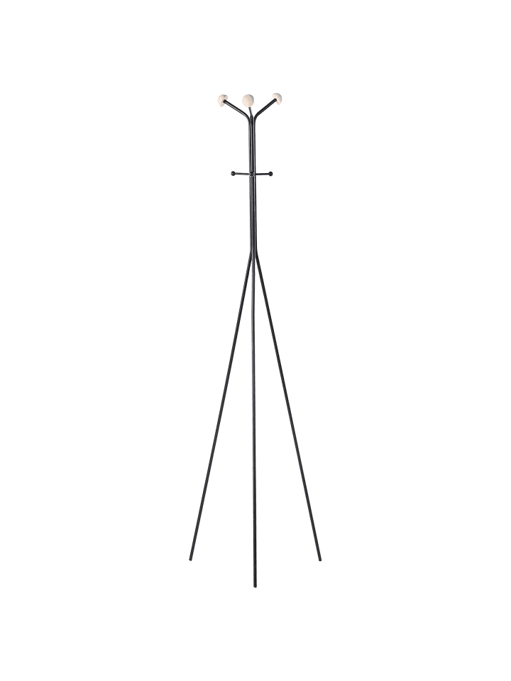 Kleiderständer ARNOT in Schwarz - (W) 50 x (H) 176 x (L) 50 cm