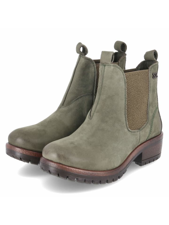 Chelsea Boots LIA in grün