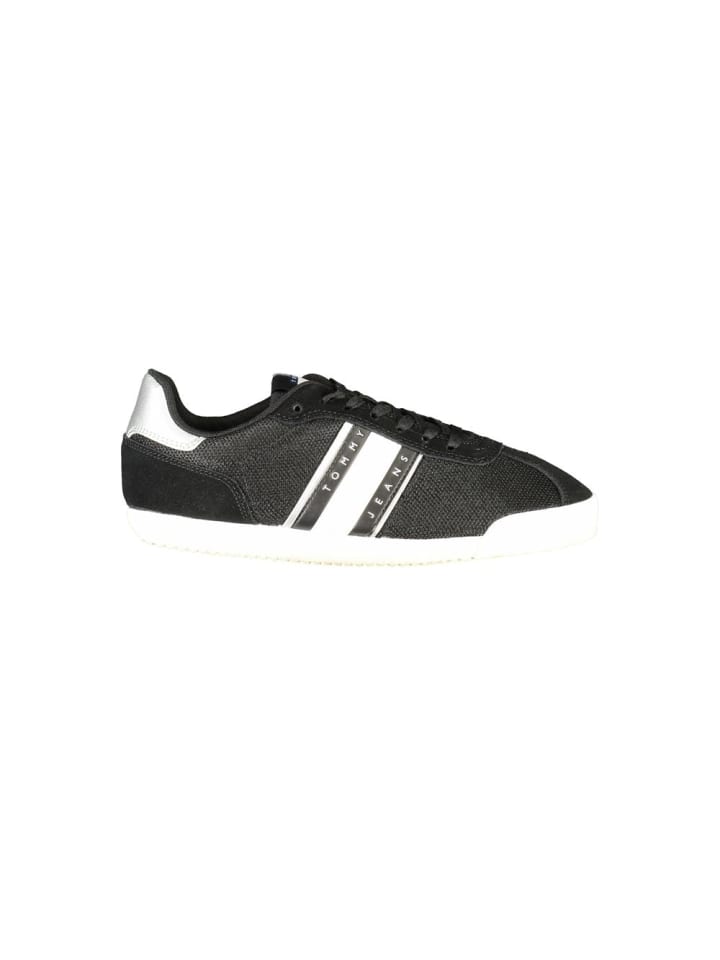 Schwarz Polyester Damen Sneaker