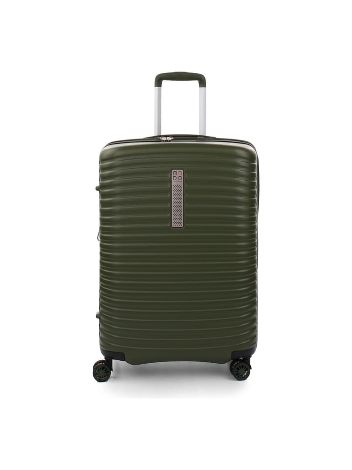 Vega 4 Rollen Trolley 68 cm mit Dehnfalte military