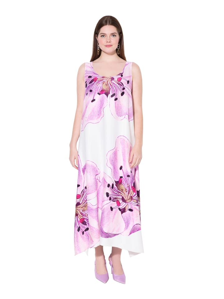 Midikleid in mauve