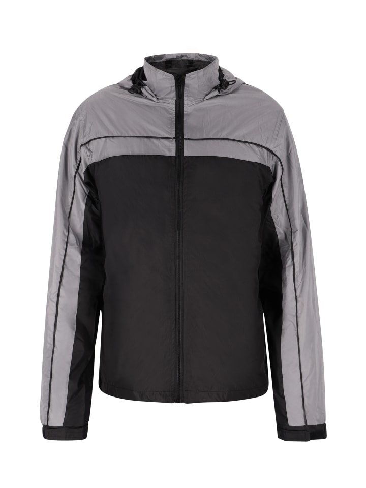 Herren Jacke in Schwarz Grau