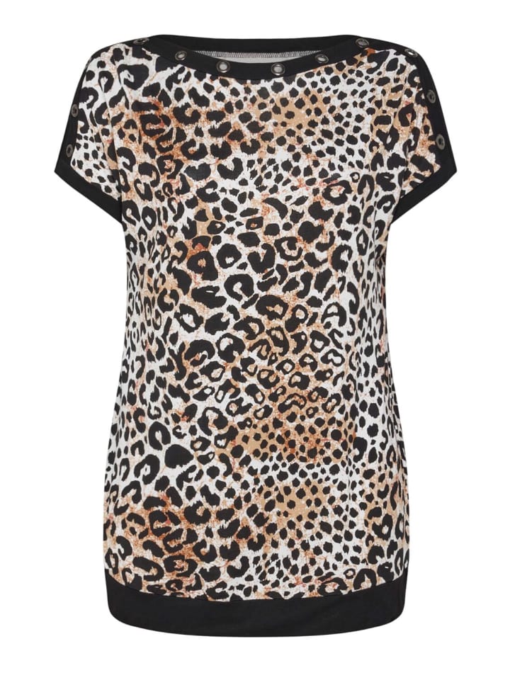Blouse in Leopardenmuster