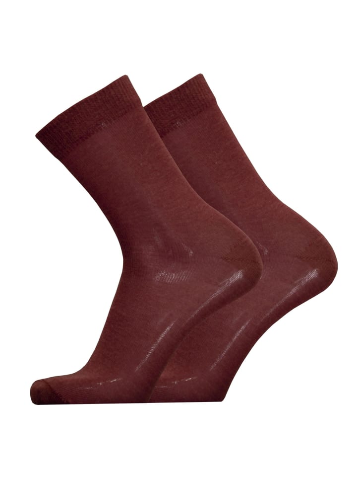 Socken MERINO LIGHT in Merlot
