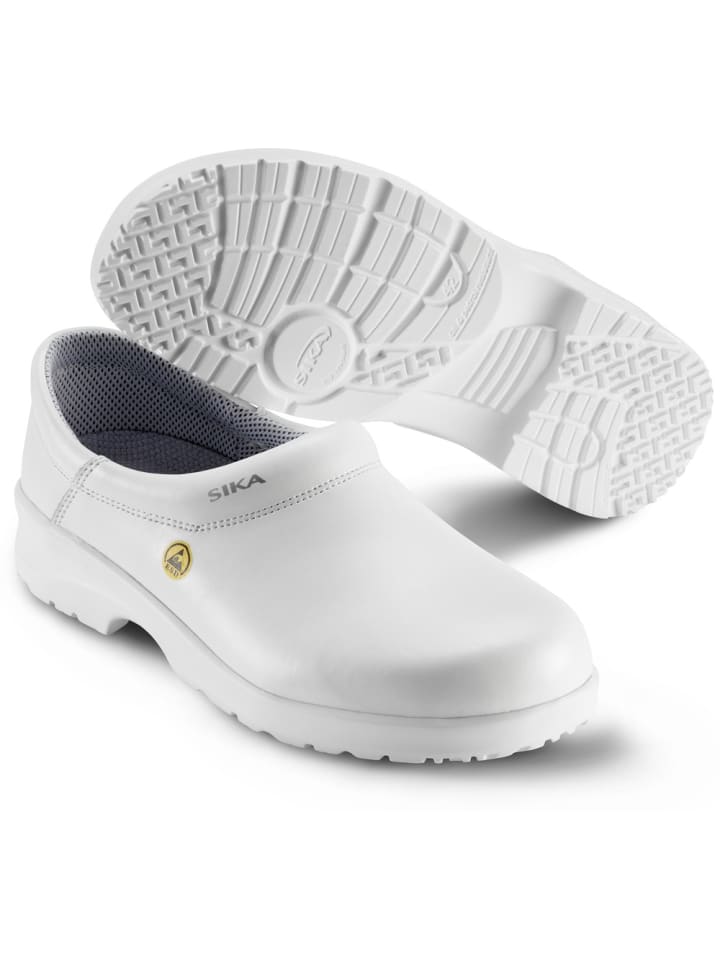 Clog "Fusion ESD - geschlossener Clog" in Weiß