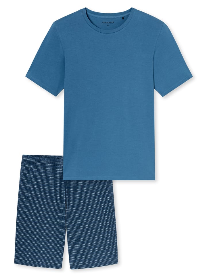 Schlafanzug Casual Essentials in Aqua