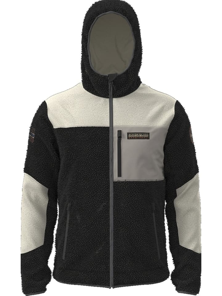 Hoodie "Yupik Fzh 3" in Schwarz