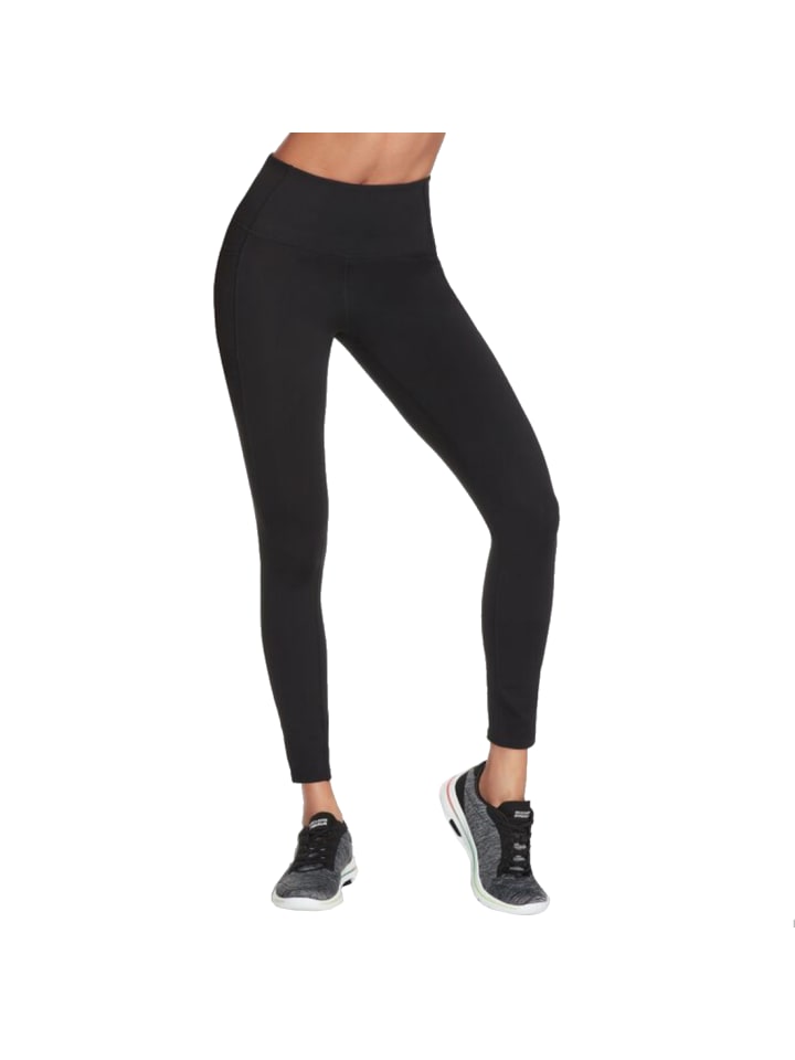 Skechers Go Walk High Waisted Legging in Schwarz