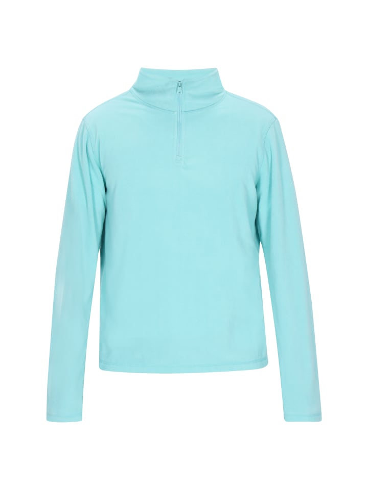 Herren Fleecepullover in Türkis