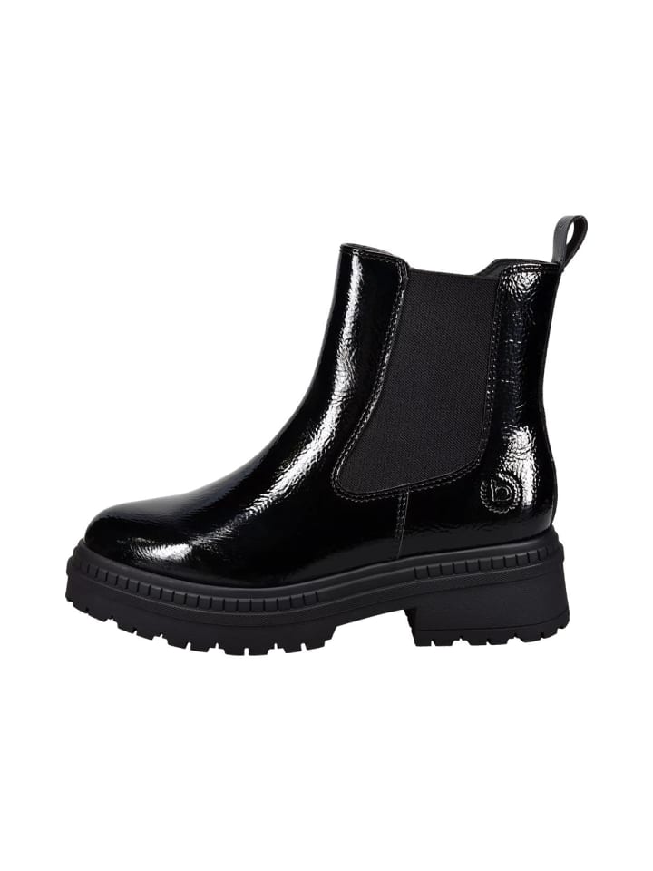 Winterschuhe Damen Lack Stiefeletten Gummistiefel Chelsea Boots