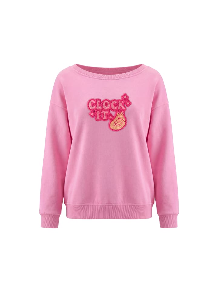 Women Sweatshirt in Pink