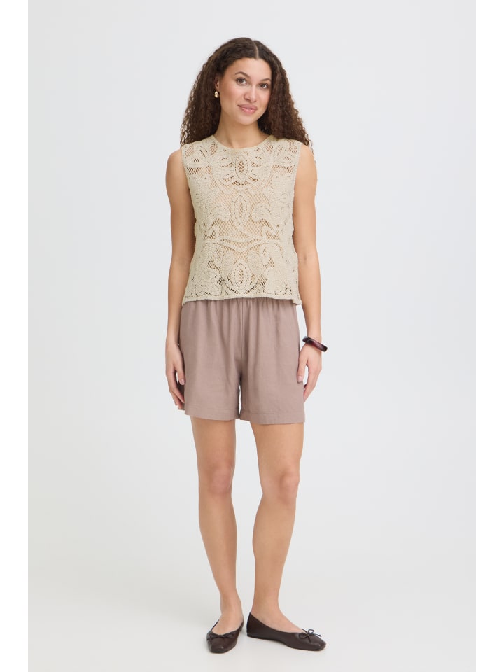 Ärmellose FRPRIM Relaxed fit in Oatmeal
