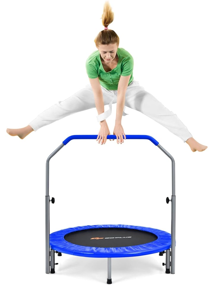 φ101cm Mini Trampolin in Blau