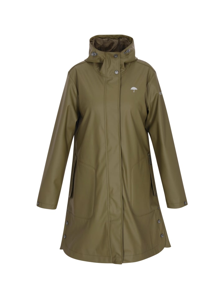 Women Coat in olive