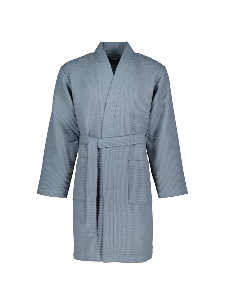 Vossen Bademäntel unisex Kurzmantel Rom flanell - 7400 in flanell - 7400