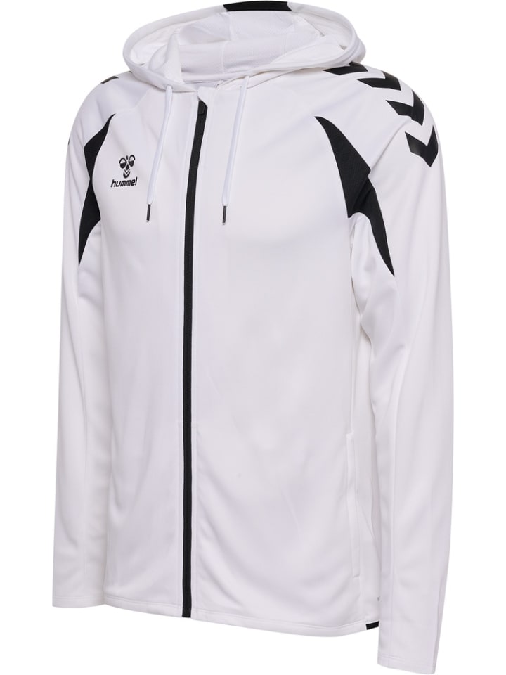 Trainingsjacke "Core 2.0 Zip Hoodie" in Weiß