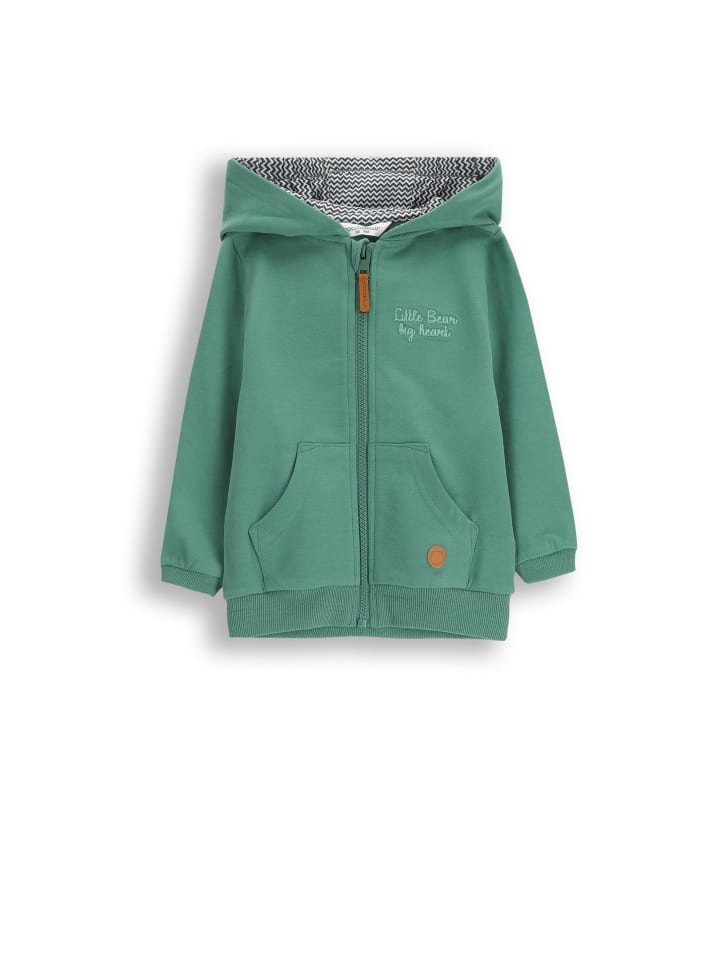 Reißverschlussjacke in grün