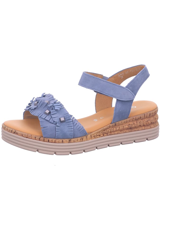 Sandale in blau