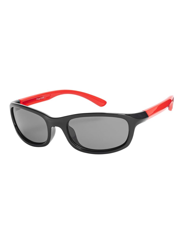 Kinder Sonnenbrille in Schwarz-Rot